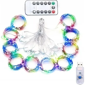 Vánoční dekorace Vánoční osvětlení na stromeček Gline venkovní 3 m 201 - 300 světel