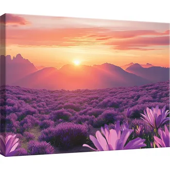 Obraz OBRAZ DO LOŽNICE OBÝVÁKU KUCHYNĚ HORY PŘÍRODA VÝHLED NA PLÁTNĚ NA ZEĎ 40x30