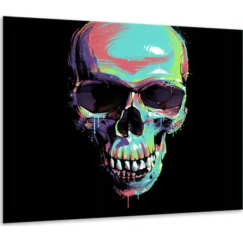 Obraz SKLENĚNÁ OCHRANNÁ DESKA NA SPORÁK 60x52 LEBKA