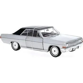 autíčko WHITEBOX OPEL DIPLOMAT A V8 COUPE 1965 SILVER / BLACK 124082
