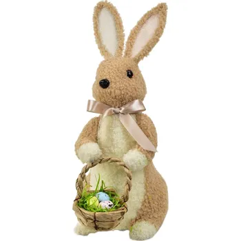 Obraz Zajíček z polaru s košíčkem 32x23 cm