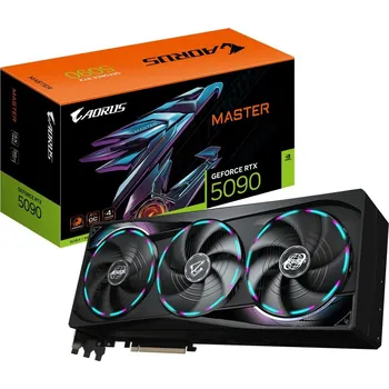 Grafická karta GIGABYTE AORUS GeForce RTX 5090 MASTER 32G NVIDIA 32 GB GDDR7