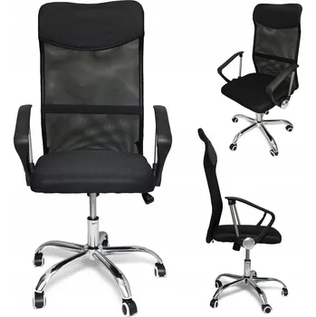 Otočná kancelářská židle MEDAS PROFESSIONAL černá