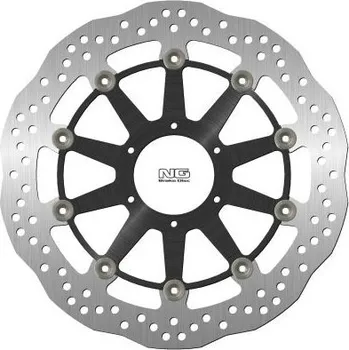 Brzda pro motocykl NG přední brzdový kotouč HONDA CBR1000RR '09-19 (320X74X5MM) (6X6,5MM) WAVE plovoucí (ALU střed)