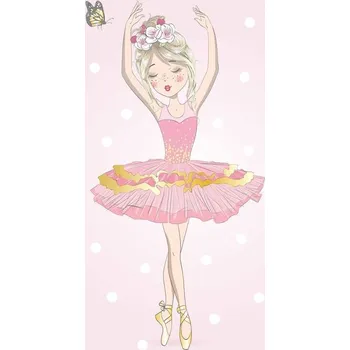 Polášek Holešov Dětská osuška Balerína 100% bavlna 70x140