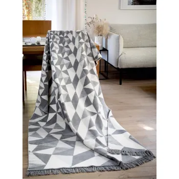 deka Polášek Bavlněná deka 1711-1 Šedá 60% bavlna 35%akryl 5%polyester 150 x 200