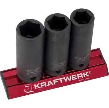Gola sada KRAFTWERKTOOLS Sada 1/2" nástavců kovaných 17-19-21 /85mm 3ks MAGALU