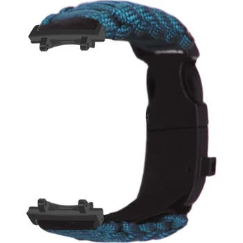 Ostatní příslušenství k chytrým hodinkám eses Paracord nylon outdoor řemínek pro Amazfit T-Rex 3 - Modrý