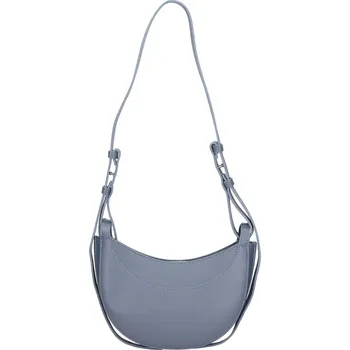 Kabelka Dámská kožená crossbody kabelka Italia Apolen - modrá