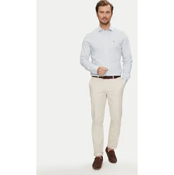 Pánská košile Tommy Hilfiger Košile MW0MW35805 Světle modrá Slim Fit 45