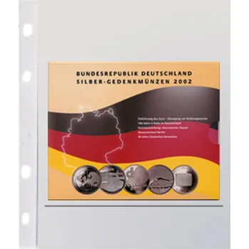 Obal pro sběratelský předmět SAFE Speciální list Coin Compact Standart, na sady PP mincí