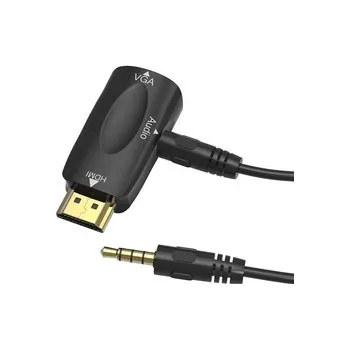 Video redukce HDMI na VGA + audio převodník SPH-VA03