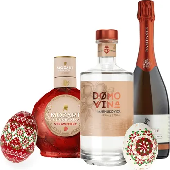 Velikonoční set: Kraslice (set 1 x 0.7 l, 1 x 0.5 l, 1 x 0.75 l)