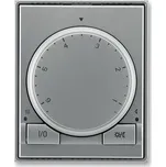 Termostat univerzální otočný - ovládací část ABB Time, Time Arbo 3292E-A10101 36 ocelová