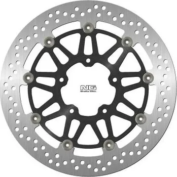 Brzda pro motocykl NG přední brzdový kotouč MV AGUSTA BRUTALE 800 '15-21, F3 '11-19 (320X80X5MM) (5X8,5MM) plovoucí (ALU střed)