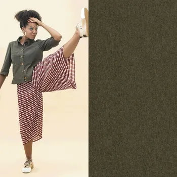 Riflovina v khaki barvě 03928/026