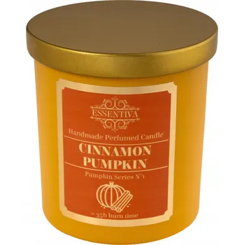 Svíčka Sójová vonná svíčka Cinnamon Pumpkin Essentiva 1 ks