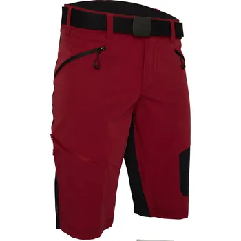 Cyklistické kalhoty Silvini pánské kraťasy MP2225 Rango Pro merlot-black / 6XL