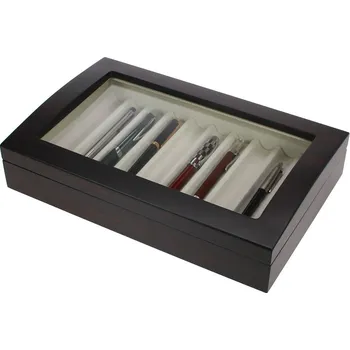 Obal pro sběratelský předmět SAFE Vitrína na 10 psacích potřeb, s magnetickým zavíráním, černá