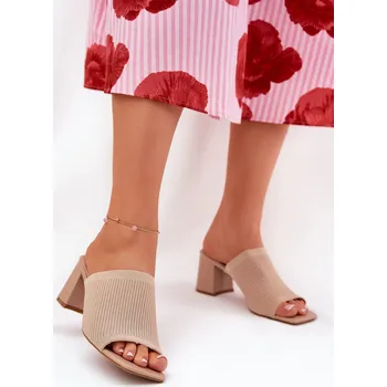 Dámské polobotky Pantofle model 211021 Step in style 38