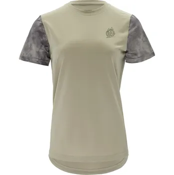 cyklistický dres Silvini dámský dres WD2243 Denna cream-brown / L