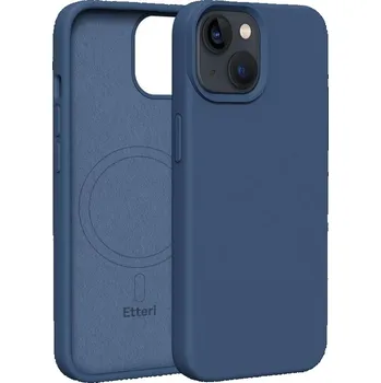 Pouzdro na mobilní telefon Silikonové TPU pouzdro Etteri Mag pro iPhone 14 tmavě modré
