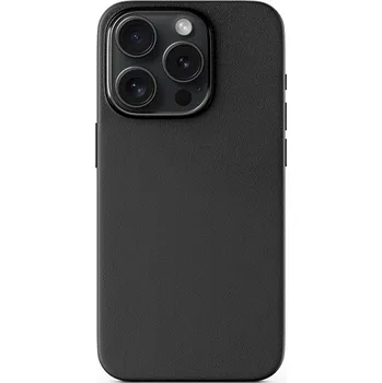Telefonní příslušenství Epico Mag+ kožený kryt iPhone 16 Pro Max - černá
