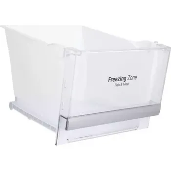 Příslušenství pro lednici  Originální zásuvka LG AJP74894601 - průhledný plastový box do mrazničky pro organizaci potravin v dolní části mrazicího prostoru