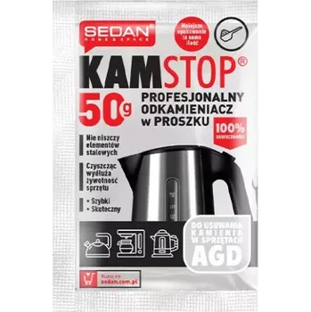 Příprava kávy Kamstop - 50g - odvápňovač v prášku