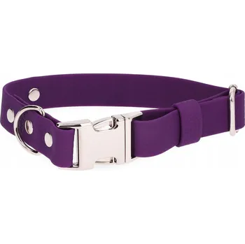 Obojek pro psa Obojek se zacvakávací přezkou, vel L, 39-47 cm / fialový