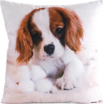 DĚTSKÝ DEKORAČNÍ POVLAK NA POLŠTÁŘ ANIMAL72 45X45 CM VZOROVANÁ