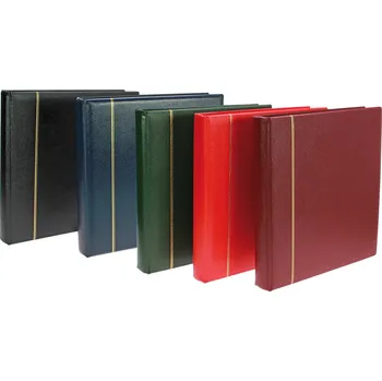 Obal pro sběratelský předmět SAFE Album Favorit Morocco, se zlatou linkou na vazbě, zelené