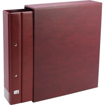 Obal pro sběratelský předmět SAFE Album Compact Classic A4, s kazetou, červené