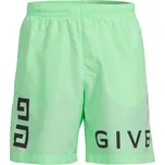 GIVENCHY Logo Mint plavky M Zelená