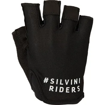 Dětské termo ponožky Silvini unisex cyklistické rukavice UA2523 Varena black-cloud / S