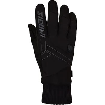 Dětské termoprádlo Silvini unisex zimní rukavice UA1921 Parona black-cloud / L