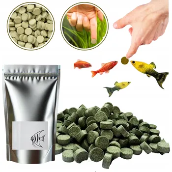 Krmivo pro rybičky Krmivo do akvária se spirulinou KRMIVO krmivo do skla 200g