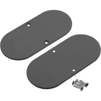 LED lišta Koncovka WIRELI NAMI23 D9 středně černá kov, pár