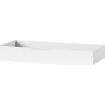 Zásuvka pod postel Selene 34 140 cm bílý lesk/mat