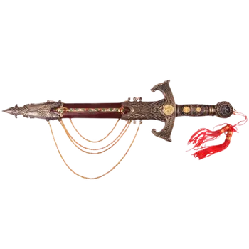 Replika zbraně Templářská fantasy dýka