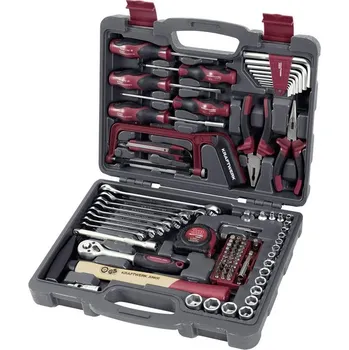 Sada nářadí KRAFTWERKTOOLS AKCE KW: Sada nářadí 100ks - univerzální kufr Junior Line