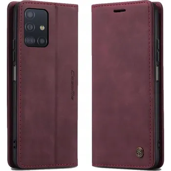 Pouzdro na mobilní telefon Flipové pouzdro MBM pro Samsung Galaxy A71 červené