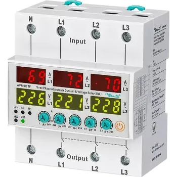 Relé Napěťové relé ZUBR D2-40 red