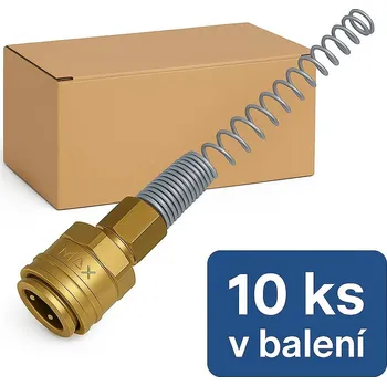 Lüdecke Rychlospojka ESX s převlečnou maticí a pružinou 6 × 8 mm Balení: balení 10 ks