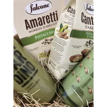 Dárkový potravinový koš Pistáciový dárkový koš , Made in Italy