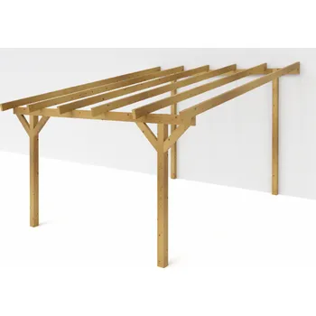 Pergola Dřevěná pergola ke zdi domu Classico hloubka od 500 - BSH