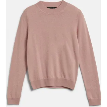 Dámský svetr SVETR KARL LAGERFELD CASHMERE CREWNECK ROSE SMOKE