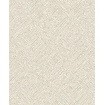 Tapeta Vliesová tapeta na zeď, krémovo-béžová, geometrická, PW3002, Precious Weaves, Grandeco