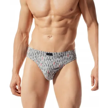 Slipy SLIPY ATLANTIC PÁNSKÉ SLIPY MP1516 SPORT ŠEDÉ SE ŽÁROVKAMI *M*