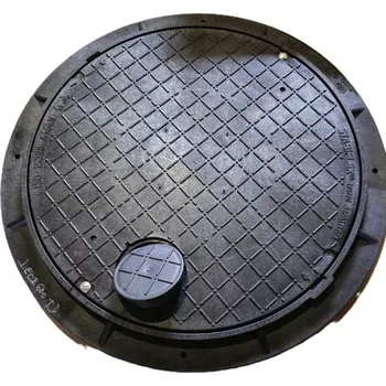 poklop Pochozí poklop DN600, s otvorem pro kabely nebo odvětrání